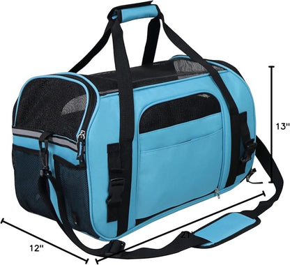 EliteField Soft Pet Carrier Soft Sided Dog Puppy Cat Carrier Travel Bag - Image 8