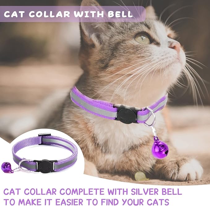 6-Pack Reflective Cat Collars - Image 5