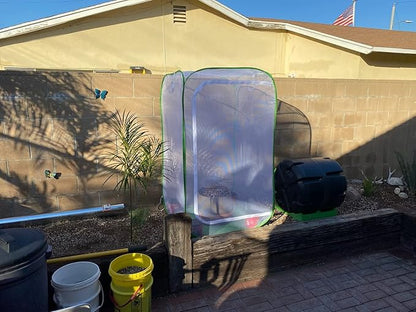 59" Outdoor Mesh Plant Enclosure, Mesh Plant Cover - Image 7