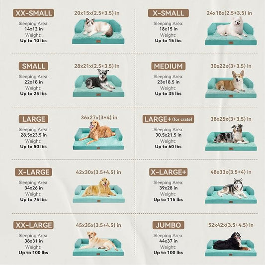 Orthopedic Large Dog Bed Washable, Orthopedic Dogs Bed - Image 2