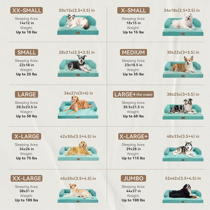 Orthopedic Large Dog Bed Washable: Large Size Dog Beds - Image 2