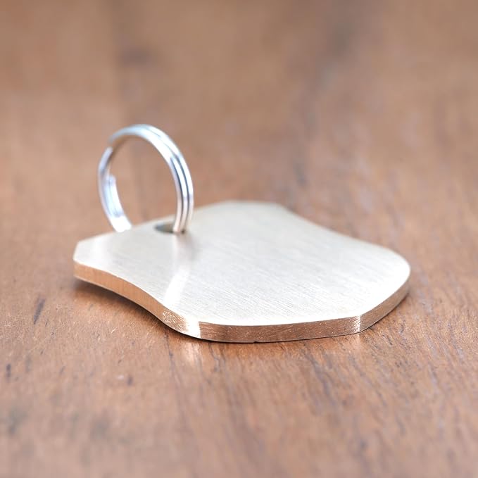 Ultra Joys Cat ID Tag Personalized Pet Tags, Durable Stainless Steel Small Pet - Image 4