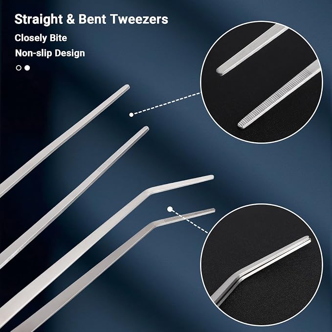 Segarty Longer Tweezers Aquascaping Tools - Image 4