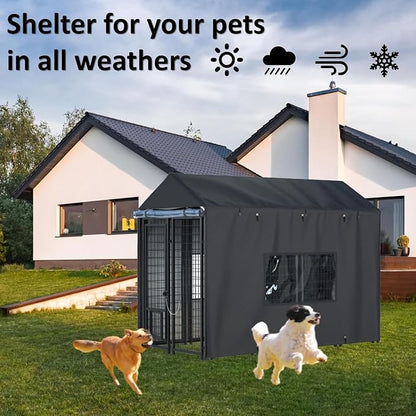 Outdoor Dog Kennel Cover - Image 5