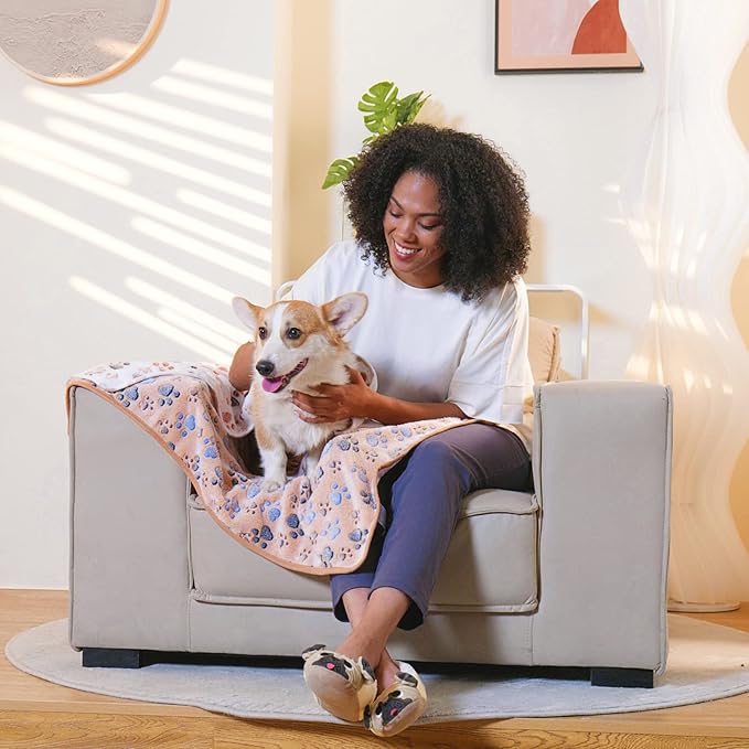 Luciphia 1 Pack 3 Blankets Super Soft Fluffy Premium Fleece Pet Blanket Flannel - Image 6