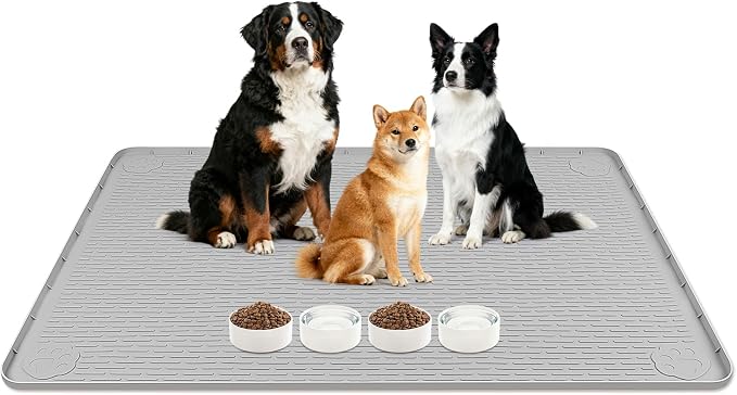 Lanstics Dog Food Mat, Floor Protection by Lanstics