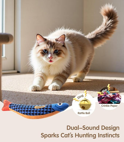 Interactive Cat Toys with Soft Chew Kicker Cat Toys - Image 3