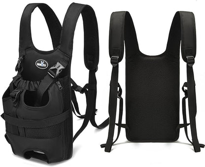 Dog Front Carrier Backpacks for Small Dogs, Legs Out Pet Carrier Sling Backpack by Petshome