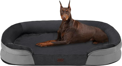 Dwanton Orthopedic Dog Bed for Extra Extra Large Dogs by DWANTON