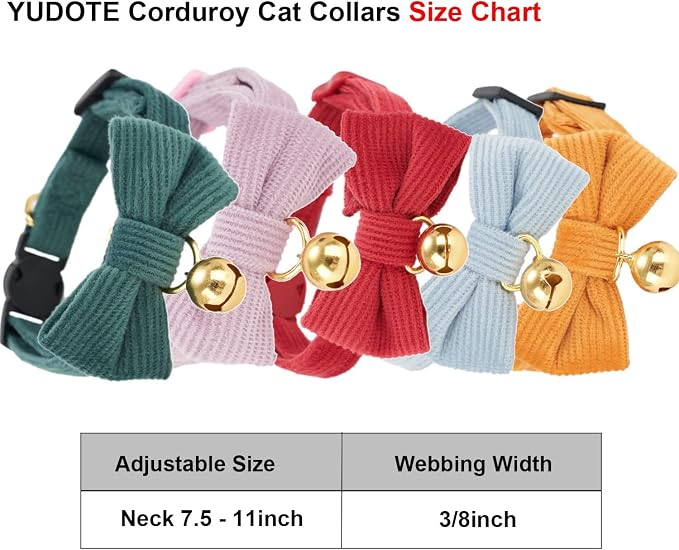 Cotton Breakaway Cat Collar - Image 2
