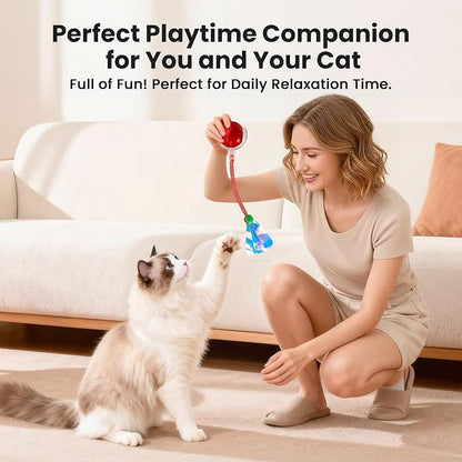 Rocfish Interactive Cat Toy for Indoor Cat, Smart Automatic Cat Chase Ball Toy - Image 8