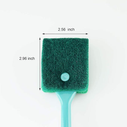 3 PCS Double-Sided AOODOOM Aquarium Fish Tank Algae Cleaning Brush - Image 7