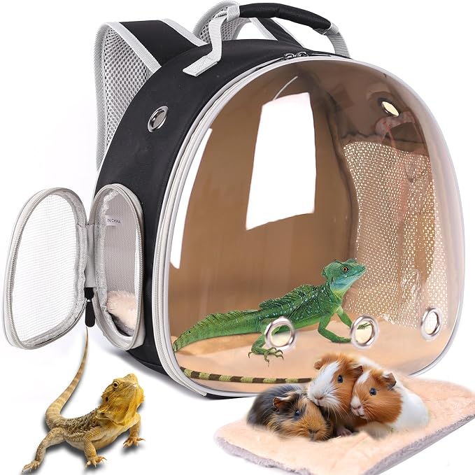 Bearded Dragon Travel Backpack Carrier - Image 2