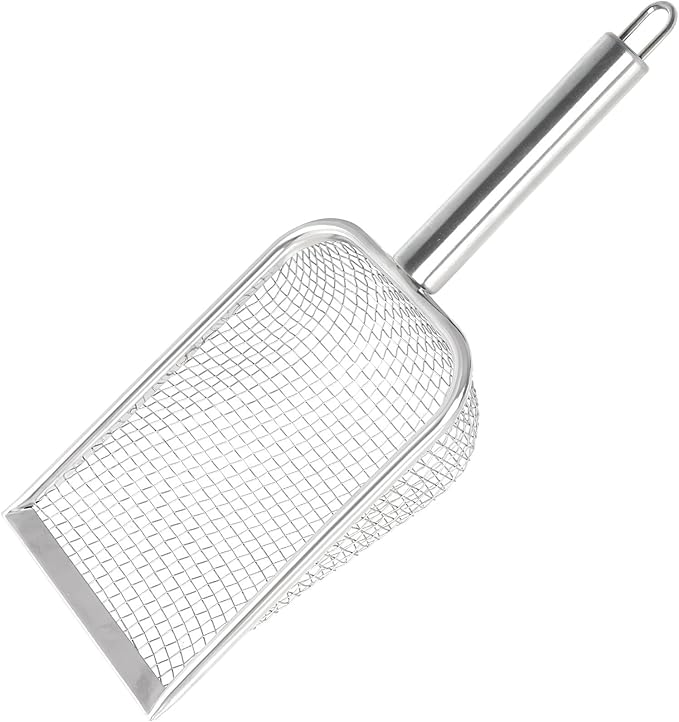 SUMERSHA Cat Litter Scoop Stainless Steel Mesh Scooper by SUMERSHA