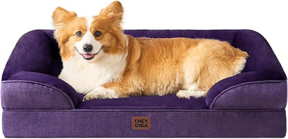 EHEYCIGA Orthopedic Dog Beds for Large Dogs, Waterproof Memory Foam Large Dog by EHEYCIGA