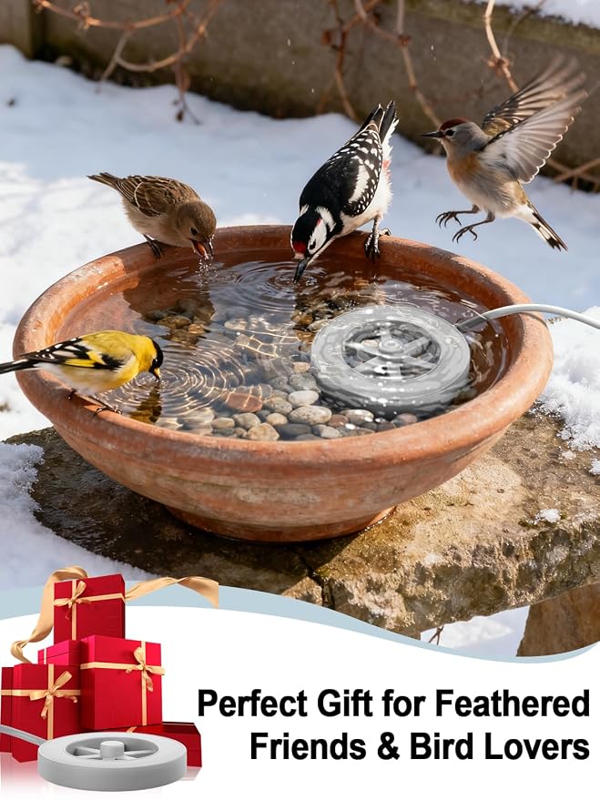 Alphatool 70W Bird Bath Heater for Outdoors in Winter - Image 5