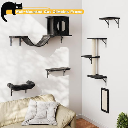 NUNU LAB Wall Mounted Cat Furniture Set - Image 2