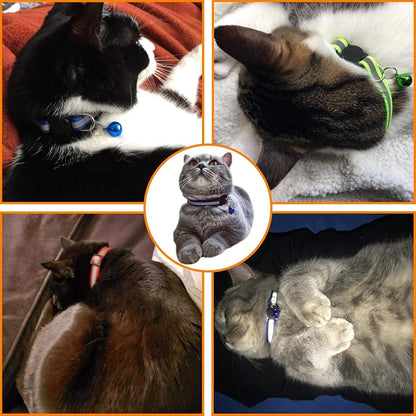 Breakaway Reflective Nylon Cat Collars - Image 6