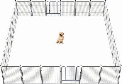 Dog Playpen, 32/40/45 Inch Height in Heavy Duty, Folding Indoor Outdoor by BestForYourPets
