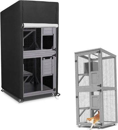Kingling Outdoor Cat House Cover by Kingling