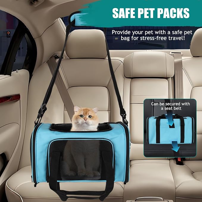 Top tasta Dog Cat Carrier Pet Carriers - Image 7
