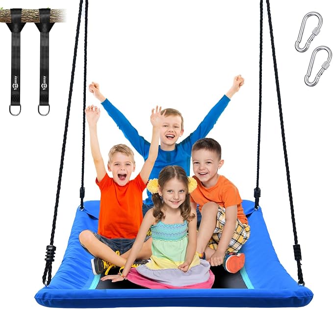 Trekassy 700lb Giant 60" Skycurve Platform Tree Swing by Trekassy