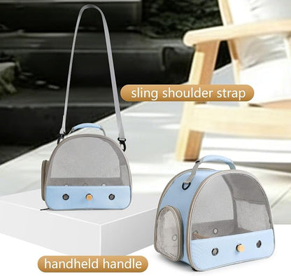 Bird Carrier, Portable Small Bird Parrot Parakeet Carrier - Image 3