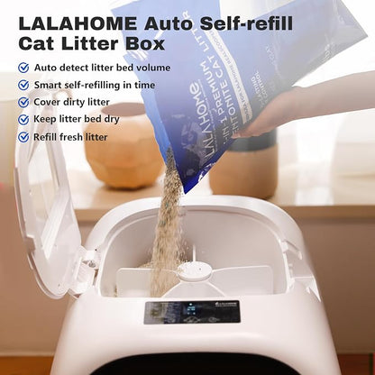 Self Cleaning Litter Box Auto Refill, Automatic Robot Litter Box - Image 2