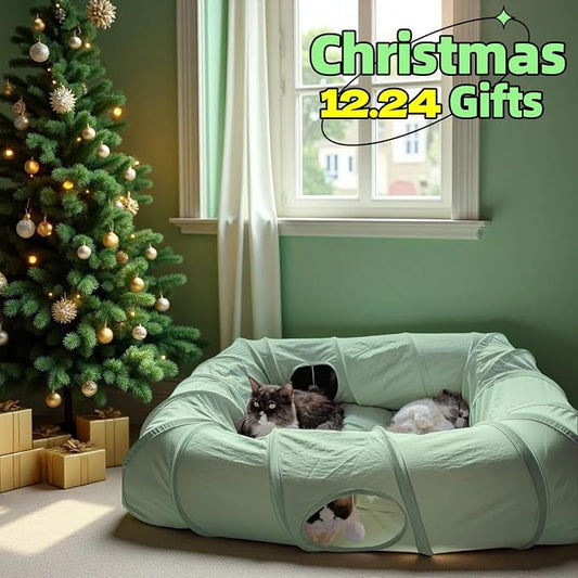 XxingSheep 4 Ways Shuttled XL Cat Tunnel Bed - Image 2