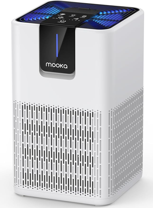 Air Purifiers for Home Large Room 1250 Ft², MOOKA H13 HEPA Air Purifier for by MOOKA