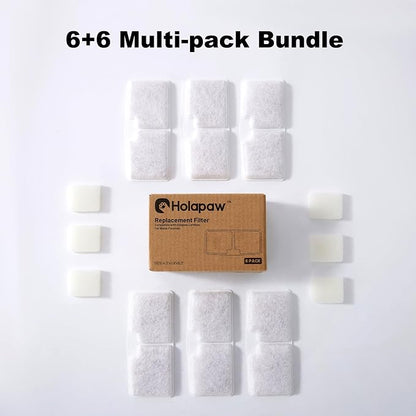 6 Pack Cat Water Fountain Filters, Replacement Filters Compatible - Image 7