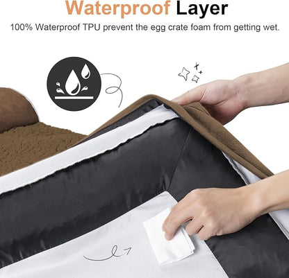 Large Dog Bed Orthopedic Washable: Beds Bolster XXL Bed Big XLarge Dogs Egg - Image 4