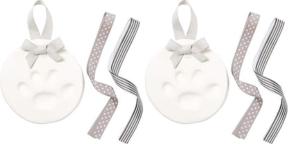 Pearhead Pet Paw Print Keepsake Ornament Kit, Memorial Clay Paw Impression by Pearhead