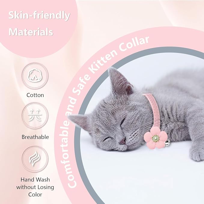 Cat Collar, HANSHILAI Kitten Collar - Image 3