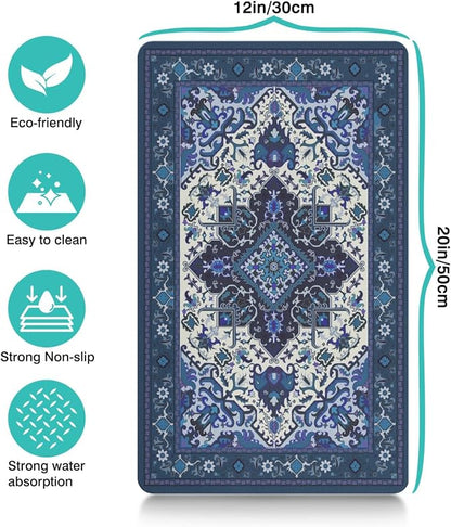 Pet Feeding Mat for Floors Waterproof Dog Mat for Food and Water Absorbent - Image 5