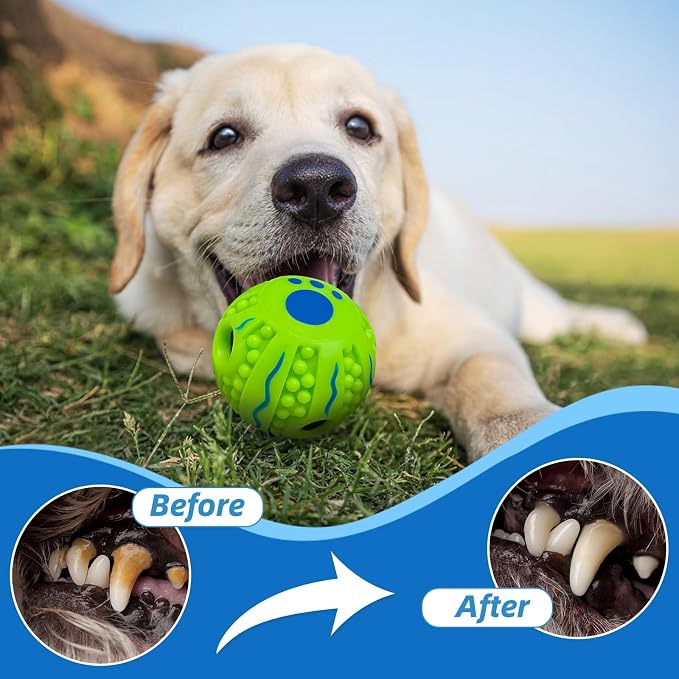 Spiky Interactive Dog Toys Ball, Shaking - Image 6