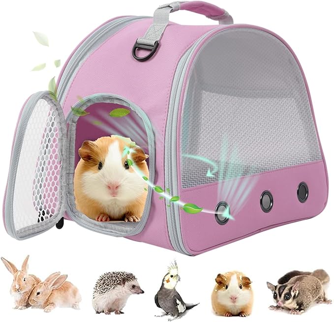 Breathable Guinea Pig Carrier Backpack by LightUpYourPetsLife