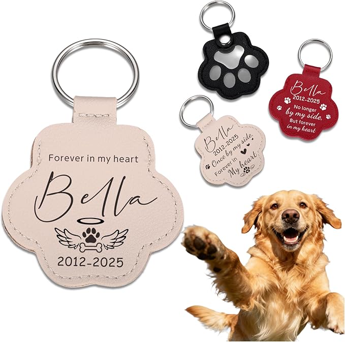 Eunigem Personalized Pet Hair Keychain by EuniGem