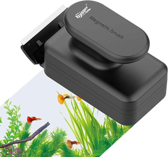 hygger Aquarium Magnetic Glass Clean Tool, Algae Scraper by hygger