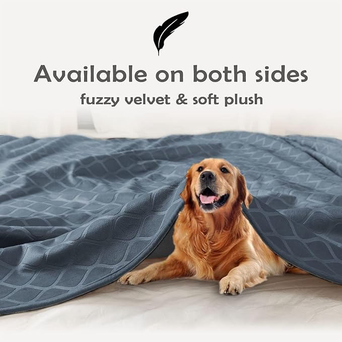 fuguitex Waterproof Dog Blanket Bed Cover Dog Crystal Velvet Moroccan Fuzzy - Image 4