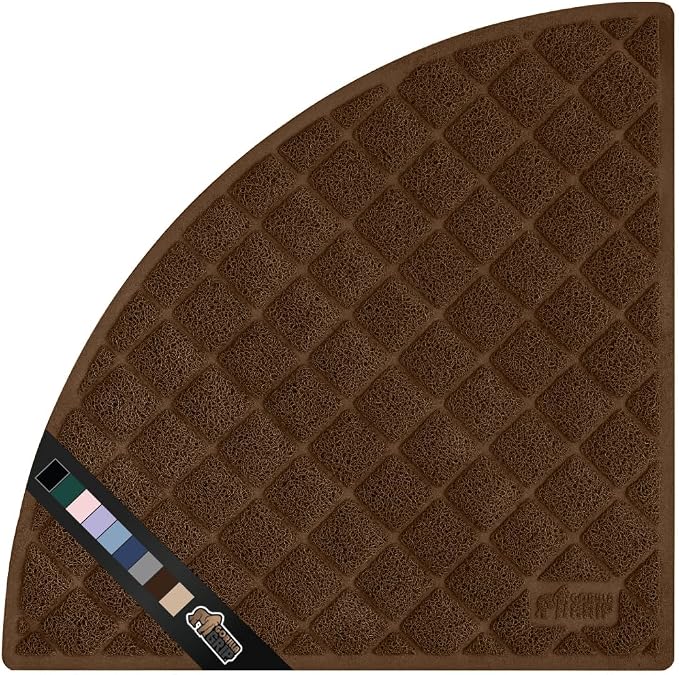 GORILLA GRIP Cat Litter Box Mat, Water Resistant, US Designed Kitty Litter by GorillaGrip