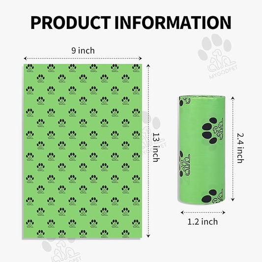 Dog Poop Bags Rolls 300 Count Biodegradable Poop Bags Refills - Image 2