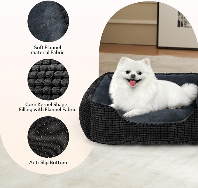 MIXJOY Rectangle Washable Orthopedic Dog Bed - Image 3
