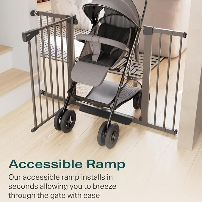 Cumbor 2 Pack 29.7"-51.5" Extra Wide Baby Gate - Image 8