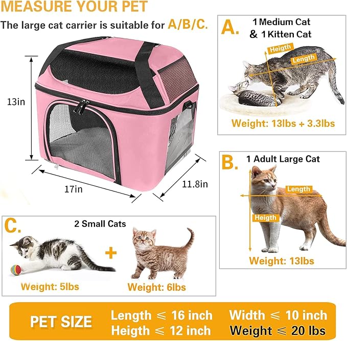Cat Carrier Backpack Pet Carrier - Image 2