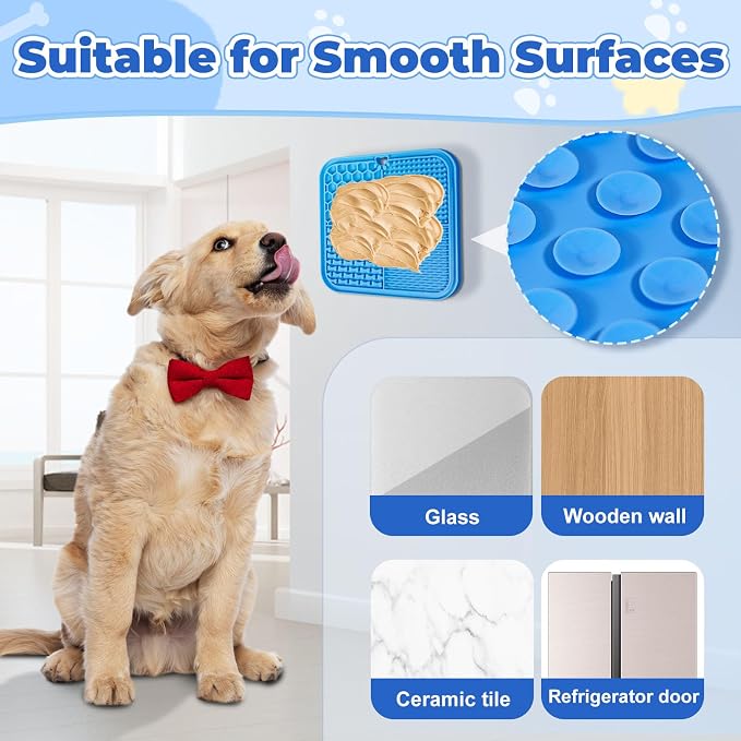 Dog Lick Mat with Suction Cups, Lick Mat - Image 4