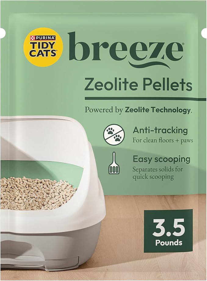 Purina Tidy Cats Litter Pellets, Breeze Refill Litter Pellets in Recyclable Box by PurinaTidyCatsLitter