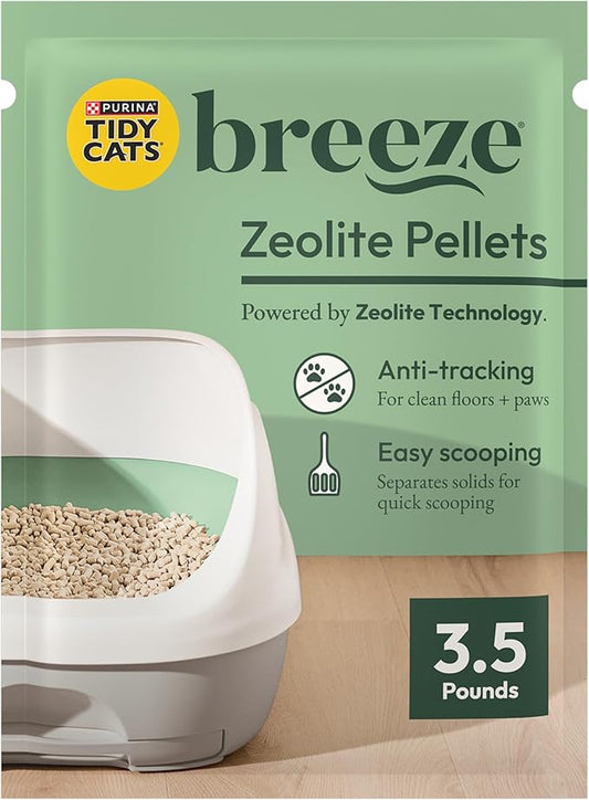 Purina Tidy Cats Litter Pellets, Breeze Refill Litter Pellets in Recyclable Box by PurinaTidyCatsLitter