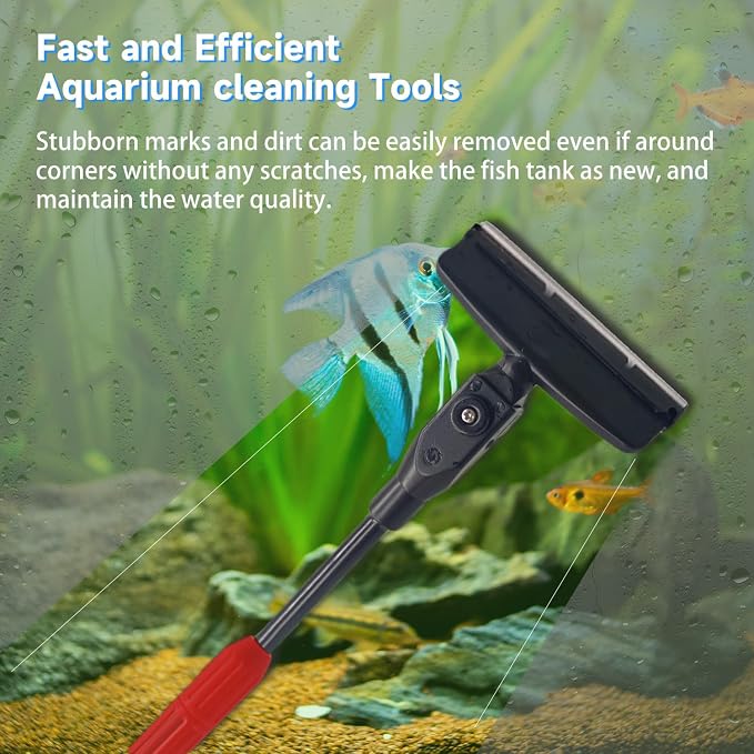 Aquarium Cleaning Tools, 7 in 1 Fish Tank Cleaning Kit - Image 5