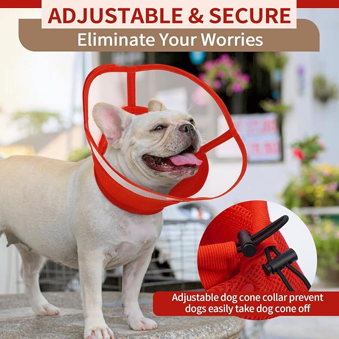 Allroaring Dog Cone Collar After Surgery, Soft Dog Cones - Image 5